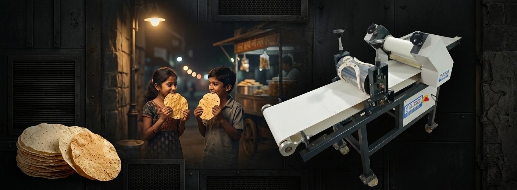 Papad Making Machine